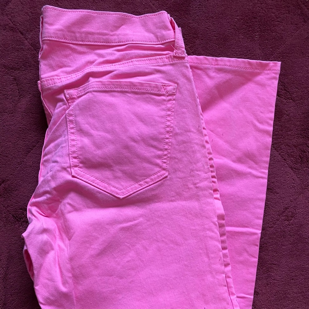 Bubble Gum Pink Rock Star Jeans